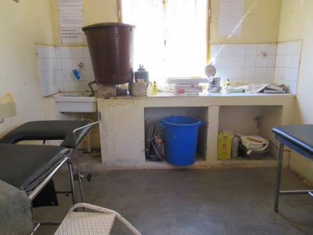 la salle d'accouchement d'une maternité